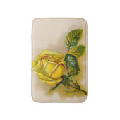 Yellow Rose Antiek  Print Fine Art Badmat (Voorkant Verticaal)