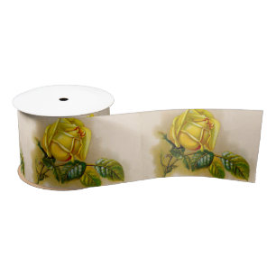 Yellow Rose Antiek  Print Fine Art Lint