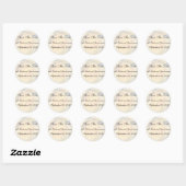 Yellow Rose Bewaar de datum Herinnering Stickers (Vel)