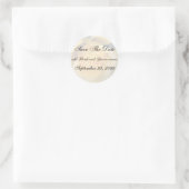 Yellow Rose Bewaar de datum Herinnering Stickers (Tas)