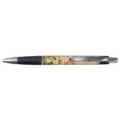 Yellow Rose Bouquet Flower Pen (Achterkant)