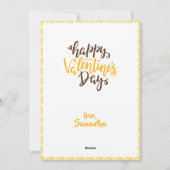 Yellow Rose Cowboy Boot Feestdagenkaart (Achterkant)