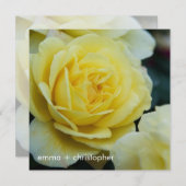 Yellow Rose DSC3677 Save The Date (Voorkant / Achterkant)