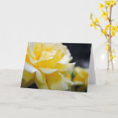 Yellow Rose Floral 5 Kaart (Gele Bloem)