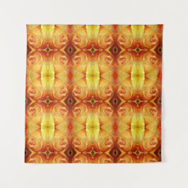 Yellow Rose Ikat Recoleta Tapestry Wandkleed