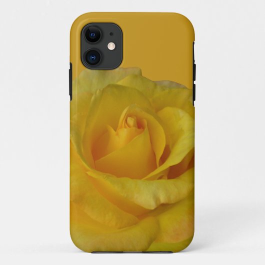 Yellow Rose iPhone 5 Hoesje soonie Rozen iPhone ca (Achterkant)