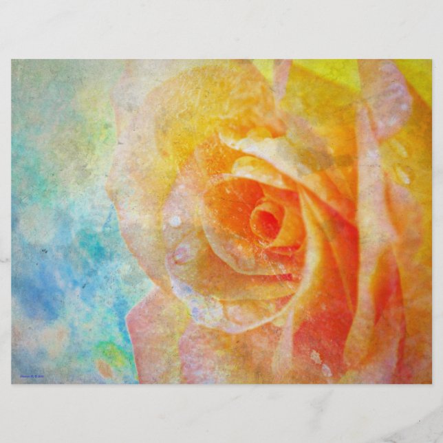 Yellow Rose Letterhead (Voorkant)