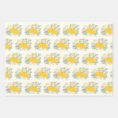 Yellow Rose of Texas - Gingham State Inpakpapier Vel (Voorkant 3)