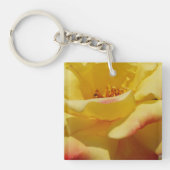 Yellow Rose Petals Sleutelhanger (Voorkant)