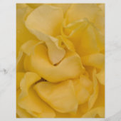 Yellow Rose Quinceañera Menu (Achterkant)