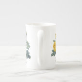 Yellow Rose Redoute Bone China Mok (Achterkant)