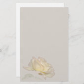 Yellow Rose Stationery Briefpapier (Voorkant / Achterkant)