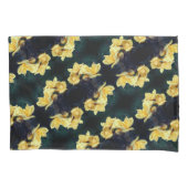 Yellow Rose Trio Abstract Patroon Kussensloop (Voorkant)