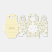 Yellow Rose Wedding Bedankdoosjes (Uitgevouwen)