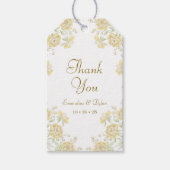 Yellow Rose Wedding Cadeaulabel (Voorkant)