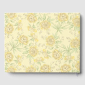 Yellow Rose Wedding Gastenboek (Achterkant)