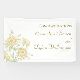 Yellow Rose Wedding Spandoek