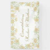 Yellow Rose Wedding Spandoek (Verticaal)