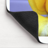 Yellow Rosebud Muismat (Hoek)