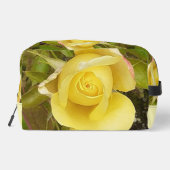Yellow Rosebud Toilettasje (Achterkant)