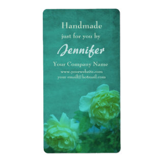 Yellow Roses Handmade By Personalized Product Etiket