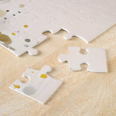 Yellow Roses Waterverf Garden Legpuzzel (Zijkant)