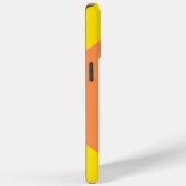 Yellow Round Apple iPhone 15 Pro Max Coque (Verso / Droite)