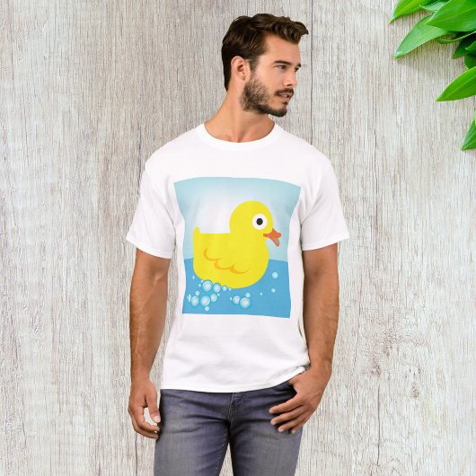 Yellow Rubber Duck Mens T-Shirt