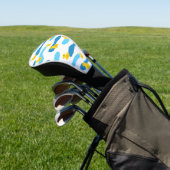 Yellow Rubber Duck Pattern Golfheadcover (Insitu)
