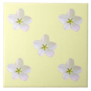 Yellow Sakura Tegeltje