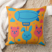 Yellow Sky Parade Kussen (Deken)