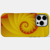 Yellow Spiral abstract telefoonhoesje Case-Mate iPhone Case (Achterkant (horizontaal))