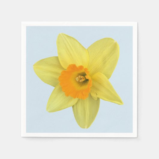 Yellow Spring Daffodil Servet (Voorkant)