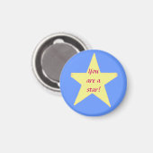 Yellow Star, Vous êtes une star Magnet (Recto/Verso)