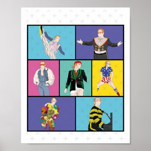 Yellow Sticker Poster (Voorkant)