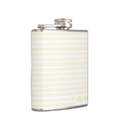 Yellow Stripe Pattern Heupfles (Rechts)