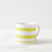 Yellow stripes and a pink crown Specialty Mug (Devant droit)