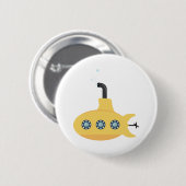 Yellow Submarine Ronde Button 5,7 Cm (Voorkant /achterkant)