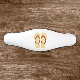 Yellow Summer Beach Thema Keramische Ladegreep