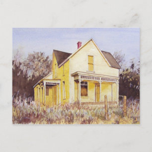 Yellow Summer Home - briefkaart