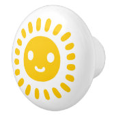 Yellow Sun Art Keramische Knop (Rechts)