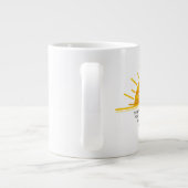 Yellow Sun Psalm Grote Koffiekop (Achterkant)