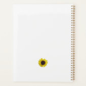 Yellow Sunflower Floral Custom Name 2026 (Dos)