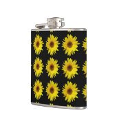 Yellow Sunflower Hip Flask Heupfles (Links)