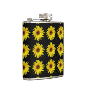 Yellow Sunflower Hip Flask Heupfles (Rechts)