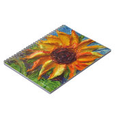 Yellow Sunflower notebook Notitieboek (Linkerzijde)