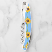 Yellow Sunflowers Kurkentrekker van de ober (Voorkant)