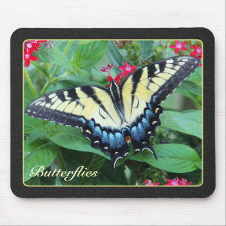 Yellow Swallowtail Butterfly Mousepad Muismat