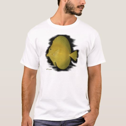 Yellow Tang - eenzaamheid T-shirt (Voorkant)