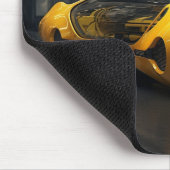 Yellow Taxi Cab Concept Muismat (Hoek)